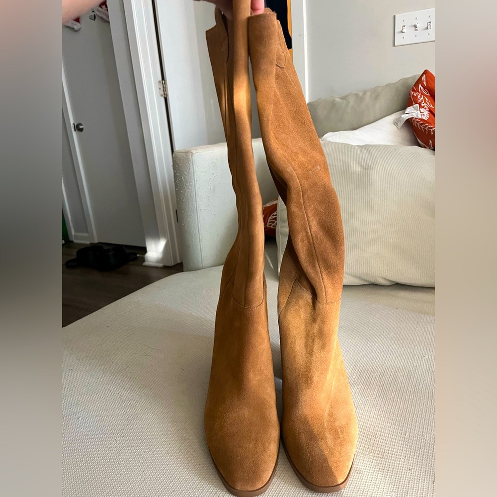 Steve Madden never used knee high leather boots
